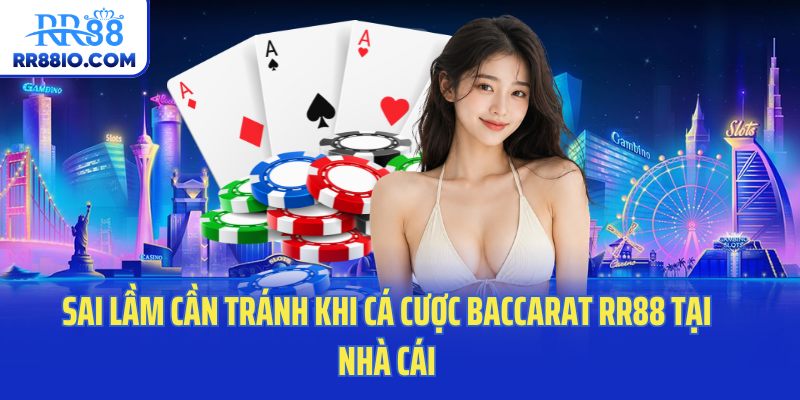 Sai lầm cần tránh khi cá cược Baccarat RR88 tại nhà cái